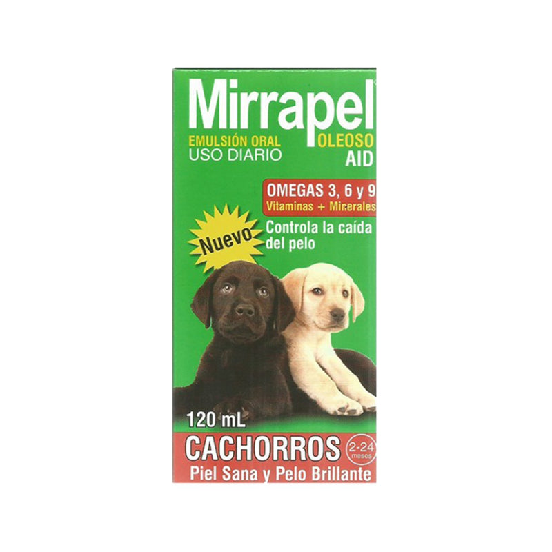 Mirrapel Aid x 120ML (cachorros)