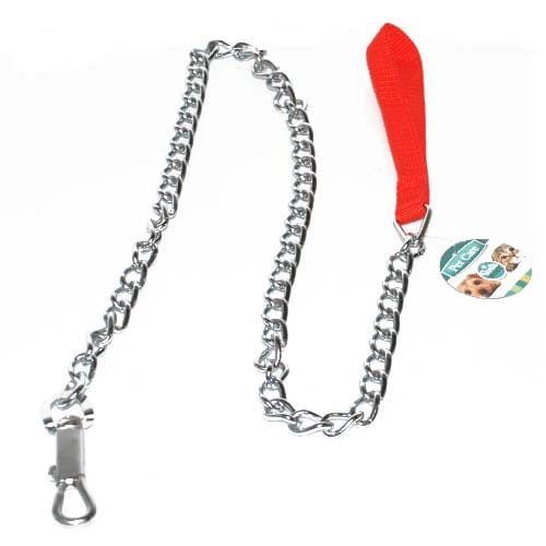 Cadena de Perro Mascota Roja Medium